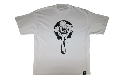 World's Distorted Eye TEE (WHITE)